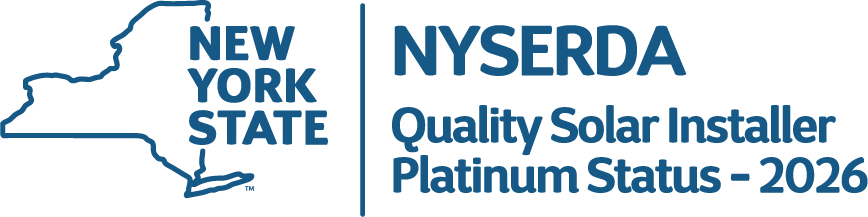 NYSERDA Quality Solar Installer Platinum Status 2026 badge